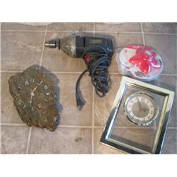 SEARS CRAFTSMAN CEMENT HAMMER DRILL, ROCK CLOCK