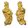 Image 1 : ALASKA GOLD NUGGET. A beautiful sold gold nugget. Buttery yellow in colour. Weight. 35.30 grams. 1.1