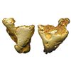 Image 1 : ALASKA GOLD NUGGET. A solid gold nugget. This chunky example has mostly smooth edges and obviously r