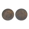 Image 1 : 1882-H. Obverse port. #2. ICCS Mint State-63. Red-Brown. 40% red luster.