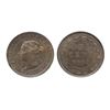 Image 1 : 1893. Red-Brown. 50% luster; 1942. Both ICCS Mint State- 63, Red. Lot of two (2) cents.