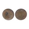 Image 1 : 1900 Plain. ICCS Mint State-64. Red-Brown. 60% red luster.