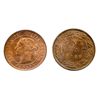 Image 1 : 1900 Plain. ICCS Mint State-64. Red-Brown. 60% red luster.