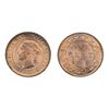 Image 1 : 1901. ICCS Mint State-65. Red. 95% red luster. A lovely Gem large cent..