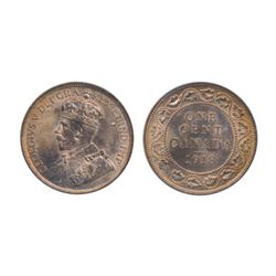 1906. 1918. Both ICCS Mint State-63. Red. Both with 80% red luster. Lot of two (2) coins.