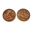 Image 1 : 1915. ICCS Mint State-65. Red. 80% red luster.