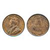Image 1 : 1918. PCGS graded Mint State-65. Red-Brown. 60%/45% luster on obverse/reverse.