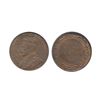 Image 1 : 1920. Large. ICG Mint State-64. Brown; 1924. ICCS Mint State-60. Brown. Lot of two (2) pieces.