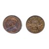 Image 1 : 1926. ICCS Mint State-63. Red & Brown. 50% red luster.
