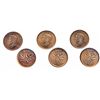 Image 1 : 1938, 1939, 1947. All three (3) are ICCS Mint State-65. Red. All with 80% or more red luster.