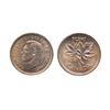 Image 1 : 1938. 1948, ‘A’ off denticle. ICCS Mint State-64. Red. Lot of two (2) coins.