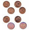 Image 1 : 1950. ICCS Mint State-64. Red. Full luster; 1951. ICCS Mint State-64. Red. 80% red luster; 1952. ICC