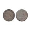 Image 1 : 1875-H. Large Date. PCGS graded Very Fine-35. Medium heavy toning.