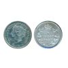 Image 1 : 1880-H. Obverse port. #2. ICCS Very Fine-20. Medium heavy toning.