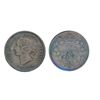 Image 1 : 1880-H. Obverse port. #2. ICCS Fine-15. Medium heavy toning.