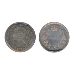 1891. Obverse port. #5. PCGS graded Mint State-65. Medium autumn shades. A premium example. A very a