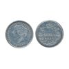 Image 2 : 1891. Obverse port. #5; 1892. Obverse port. #2. 1898, 1900 Round O. All four (4) are ICCS Very Fine-