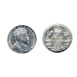 1904. PCGS graded Mint State-62. Brilliant, with hints of purple tone.
