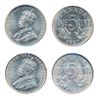 Image 1 : 1922. ICCS Mint State-63. 1927. PCGS graded Mint State- 63. Both typical strikes.