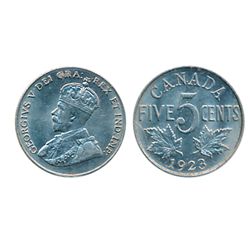 1923. ICCS Mint State-63. A well struck, brilliant and lustrous piece.