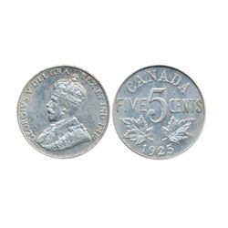 1925. Both ICCS and PCGS graded Mint State-64. A rare well struck with a full band. A choice example