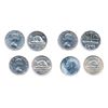 Image 1 : 1938, Pt. 3. ICCS AU-55; 1939. ICCS AU-50; 1951, Commem. ICCS Mint State-63, Cameo; 1964. Extra Wate