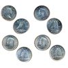 Image 1 : 1938, 1942, 1947, 1953, SF. Lot of four (4) brilliant coins, all ICCS Mint State-63.