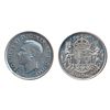 Image 1 : GEORGE VI LOT. TEN CENTS. 1939. ICCS Mint State-63; 25 CENTS. 1937. ICCS Mint State-63; 50 CENTS. 19