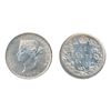 Image 1 : 1870. Obverse port. #1. ICCS Mint State-62. A well struck example, with satiny obverse fields and re