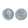 Image 1 : 1870. Obverse port. #1. ICCS Very Fine-20. Brilliant; 1900. ICCS Very Fine-30. Lot of two (2) coins.