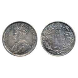 1936. PCGS graded Mint State-67. Medium heavy pearl toning, with outstanding rainbow highlights. The