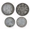 Image 1 : 1936 DOT. ICCS Fine-15; FIFTY CENTS. 1914. ICCS Fine-12. Lot of two toned ‘keys’.