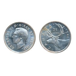 1940. ICCS Mint State-65. Brilliant and lustrous.