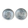 Image 1 : 1942. ICCS Mint State-64. Lot of two (2) blast white coins.