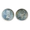 Image 1 : 1956. ICCS Mint State-65. Light pink and green toning.
