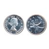 Image 1 : 1956. ICCS PL-65. Cameo; 1957. ICCS PL-65; 1958. ICCS PL-65. Heavy Cameo. Lot of three (3) coins.