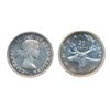 Image 2 : 1958. 1965. Both ICCS Proof-Like-66 Cameo. Lot of two (2) coins.