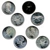 Image 1 : 1964, 1965, 1967, 1968, Silver. Cameo. All four (4) are Gem ICCS Mint State-65.