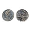 Image 1 : 1967. ICCS Specimen-66. Heavy Cameo. Brilliant; 1978. Large Denticles. ICCS Mint State-65. Lot of tw