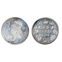 1894. ICCS Very Fine-20. A ‘key’ date of the Victorian series. A few marks on the neck and obverse f