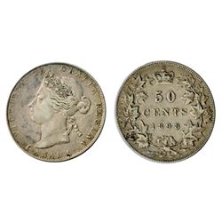 1898. Very Fine-25. Medium gray toning. Ex. Lot #1710, Torex. 2002.