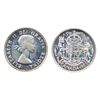 Image 1 : 1953. Small Date. ICCS Mint State-65. Cameo. Lightly toned.