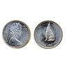 Image 1 : 1960. ICCS Proof-Like-67. Cameo; 1964. ICCS Proof-Like-66. Heavy Cameo; 1967. ICCS Mint State-65. Lo