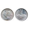 Image 1 : 1950. PCGS graded Mint State-67. A brilliant Gem, with just a touch of pale blue toning. Outstanding