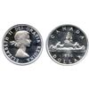Image 1 : 1954. PCGS graded Proof-Like-67. Heavy Cameo contrast. A brilliant dollar with deep mirror fields an