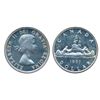 Image 1 : 1957. PCGS graded Proof-Like-66. Nice fields with superb reflective surfaces. A brilliant dollar.