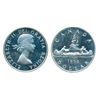 Image 1 : 1959. PCGS graded Proof-Like-66. Heavy Cameo contrast. A brilliant dollar with deep mirror fields an