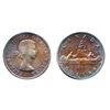 Image 1 : 1960. ICCS Mint State-65. Even, rich iridescent gem toning.