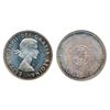 Image 1 : 1964. PCGS graded Mint State-65. A gem with light golden toning and a cameo contrast. Excellent ‘eye