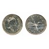Image 3 : Loon Dollars. 1987, 1992, Confed., 1999, 2001. All ICCS Mint State-66. 1998, 1998W. Both Numismatic 
